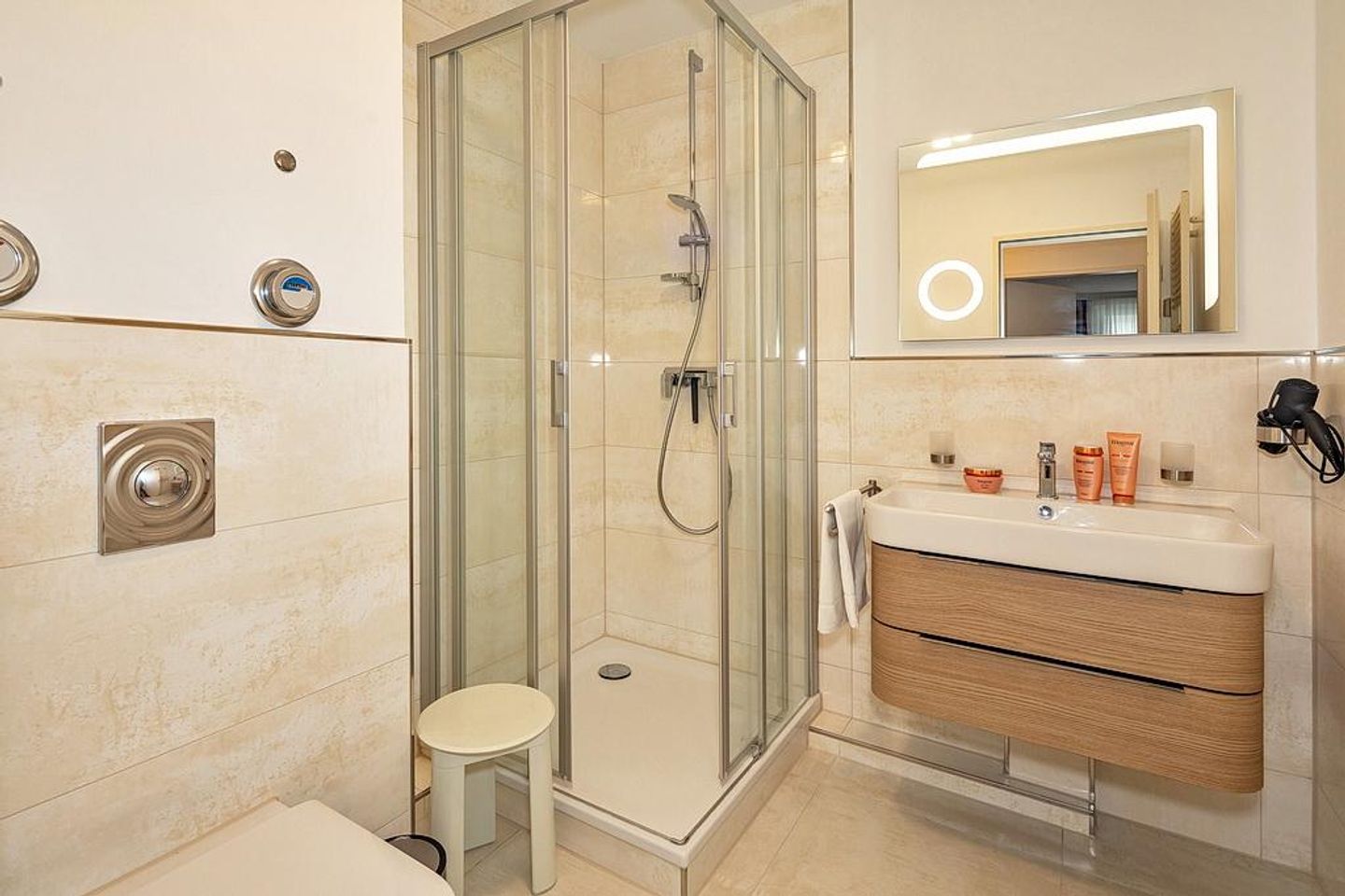 Seehof Seehof 124 Usedom - Badezimmer mit Dusche