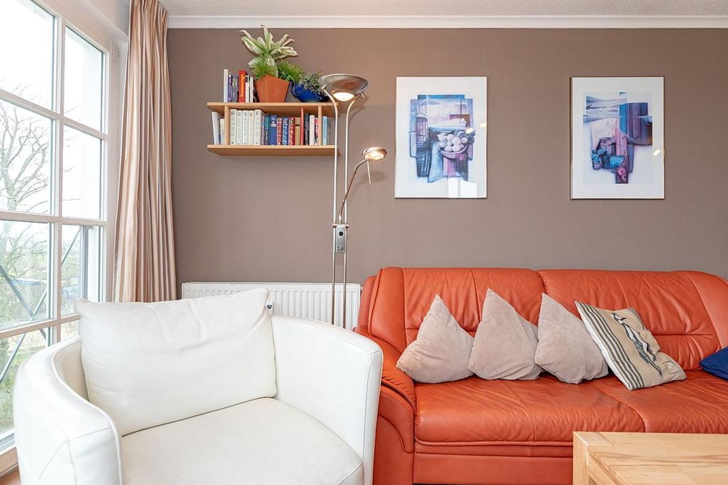 Apartmenthaus Atlantik Apartmenthaus Atlantik 213 Kühlungsborn - Wohn-Essbereich mit Couch