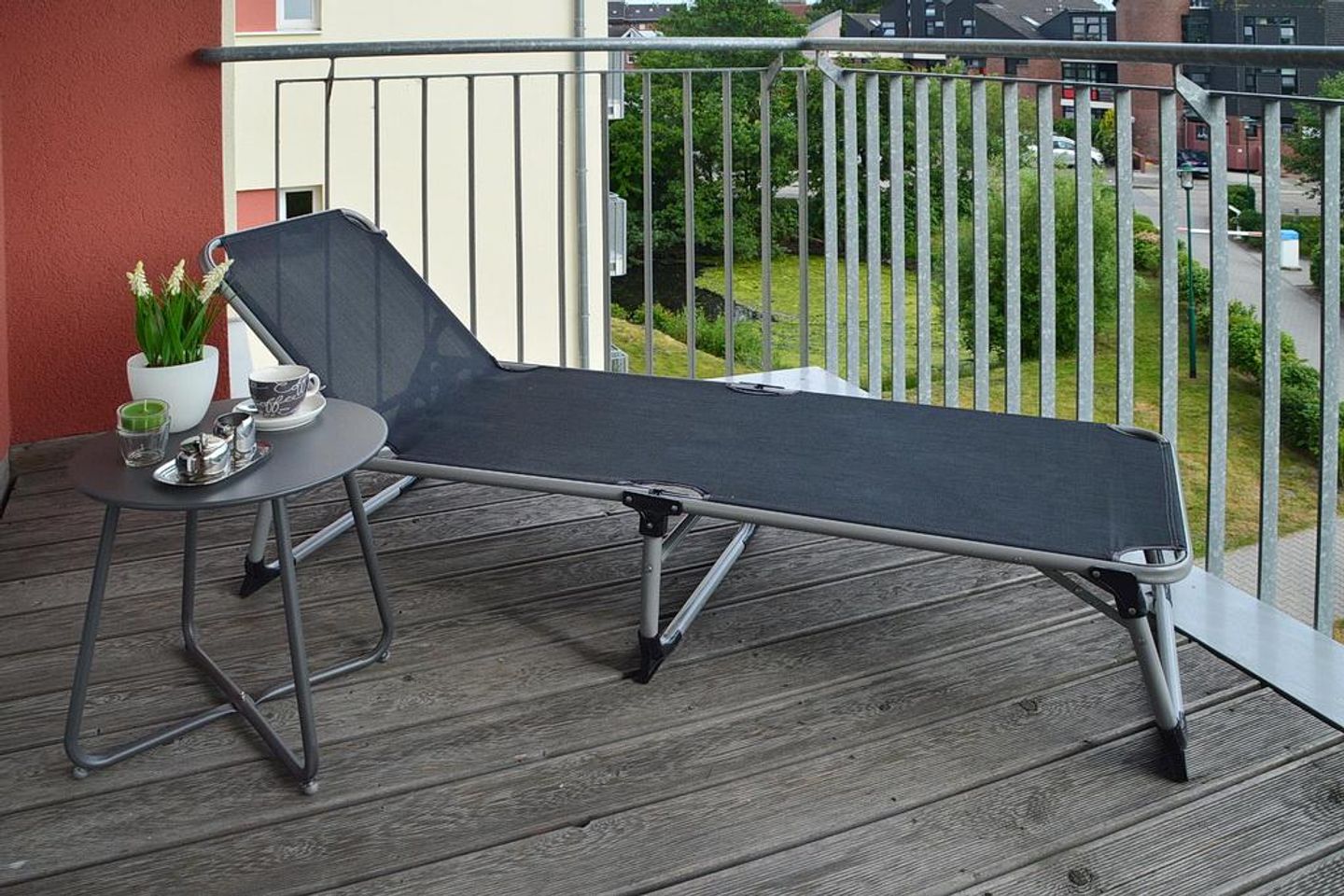 NordseeResort Friesland NordseeResort Friesland 51-2-S Schillig - Balkon mit Gartenmöbeln