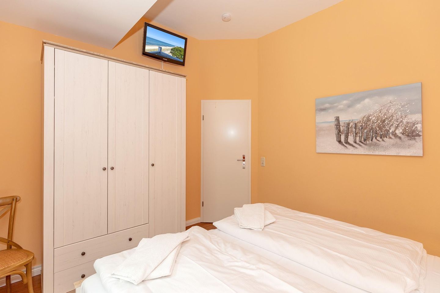 Meeresblick Meeresblick 514 Kühlungsborn - Schlafzimmer mit Doppelbett