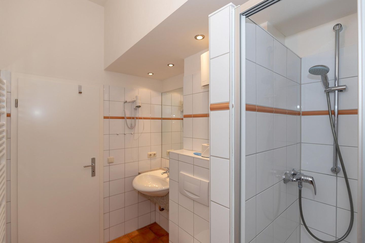 Meeresblick Meeresblick 514 Kühlungsborn - Badezimmer mit Dusche