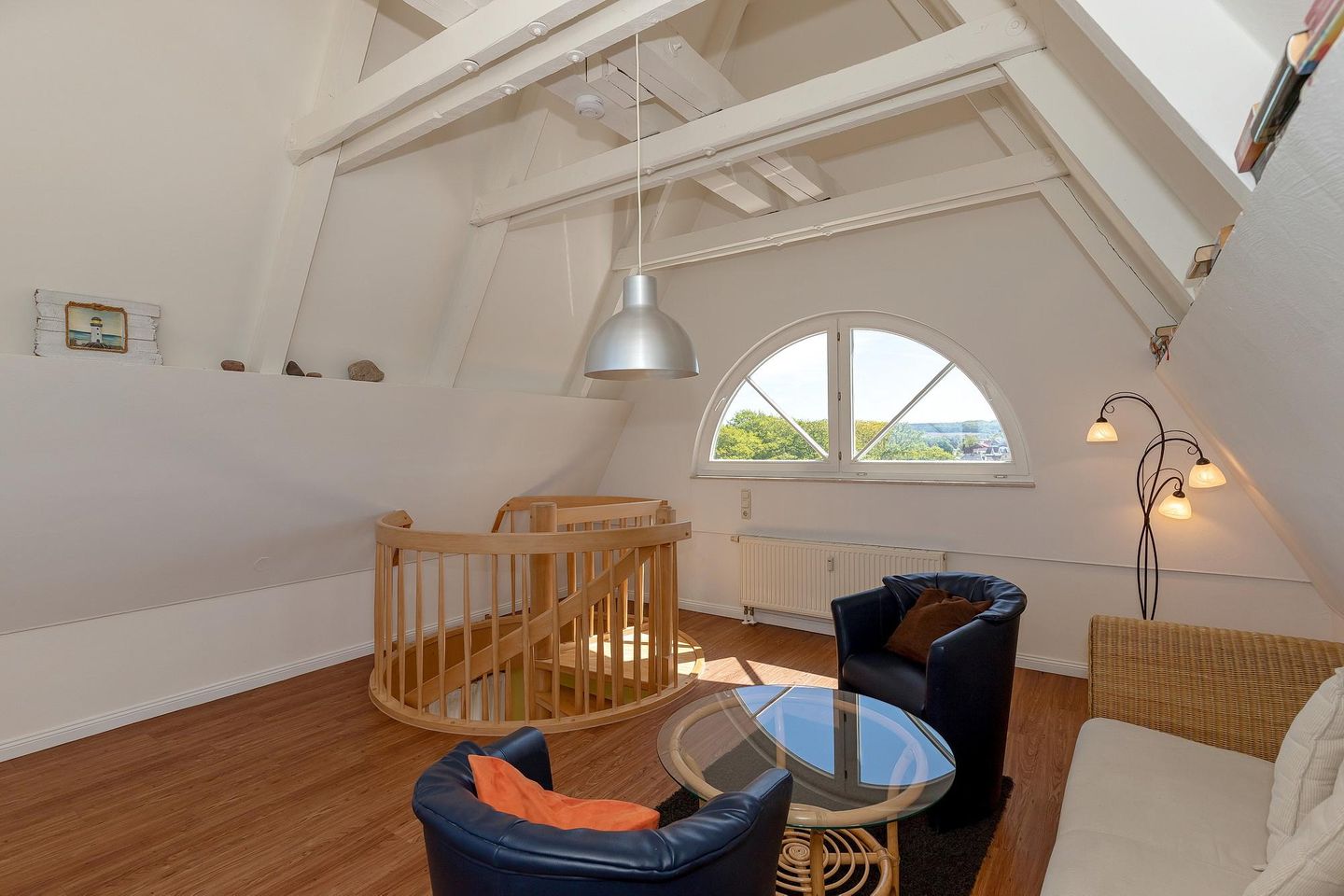 Meeresblick Meeresblick 514 Kühlungsborn - Wohn-Essbereich mit Couch