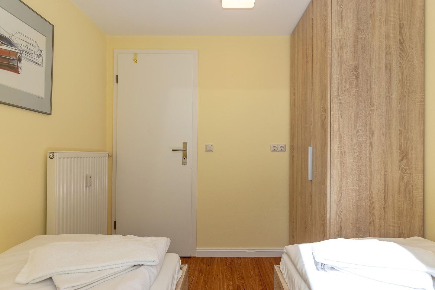 Meeresblick Meeresblick 514 Kühlungsborn - Schlafzimmer mit zwei Einzelbetten