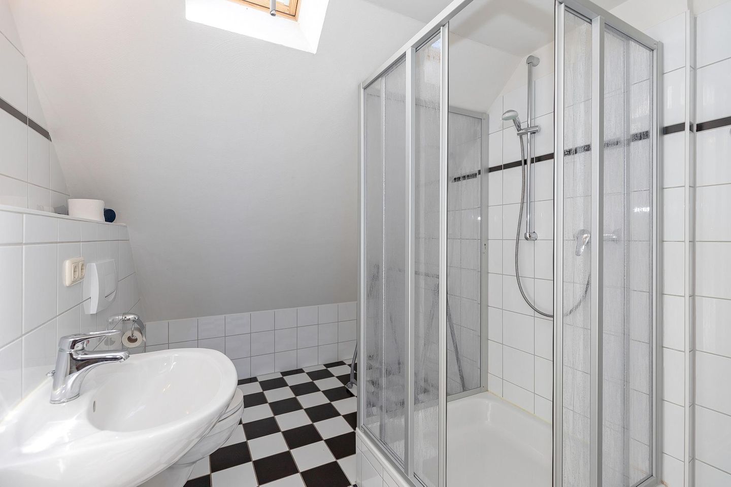 Meeresblick Meeresblick 514 Kühlungsborn - Badezimmer mit Dusche