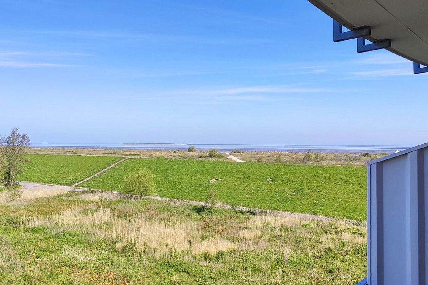 Hus Inselkieker Hus Inselkieker 323 Schillig - Balkon mit Ausblick