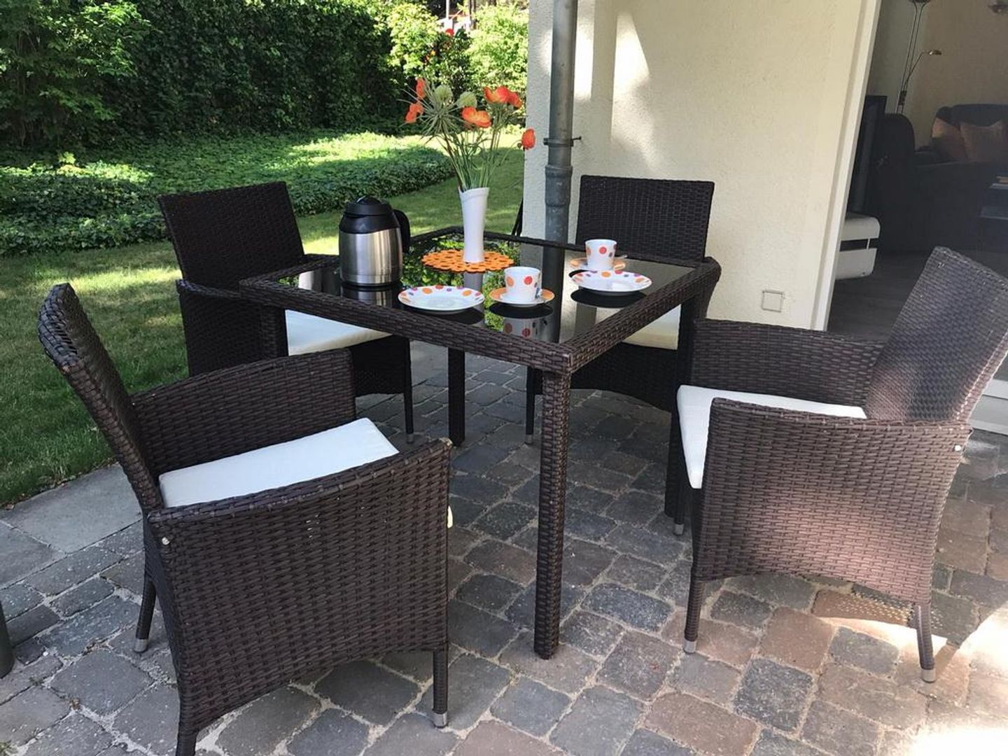 Strand-Park Strand-Park 102 Usedom - Terrasse mit Gartenmöbeln