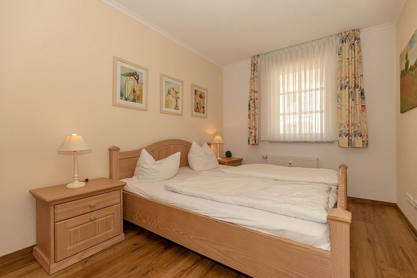 Apartmenthaus Atlantik Apartmenthaus Atlantik 216 Kühlungsborn - Schlafzimmer mit Doppelbett