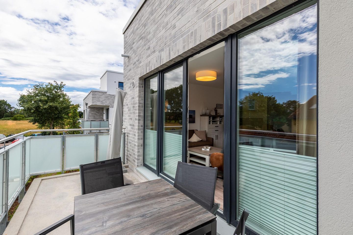 Aparthotel Ostseeallee Aparthotel Ostseeallee 4-34 Boltenhagen - Balkon in Süd-West Lage