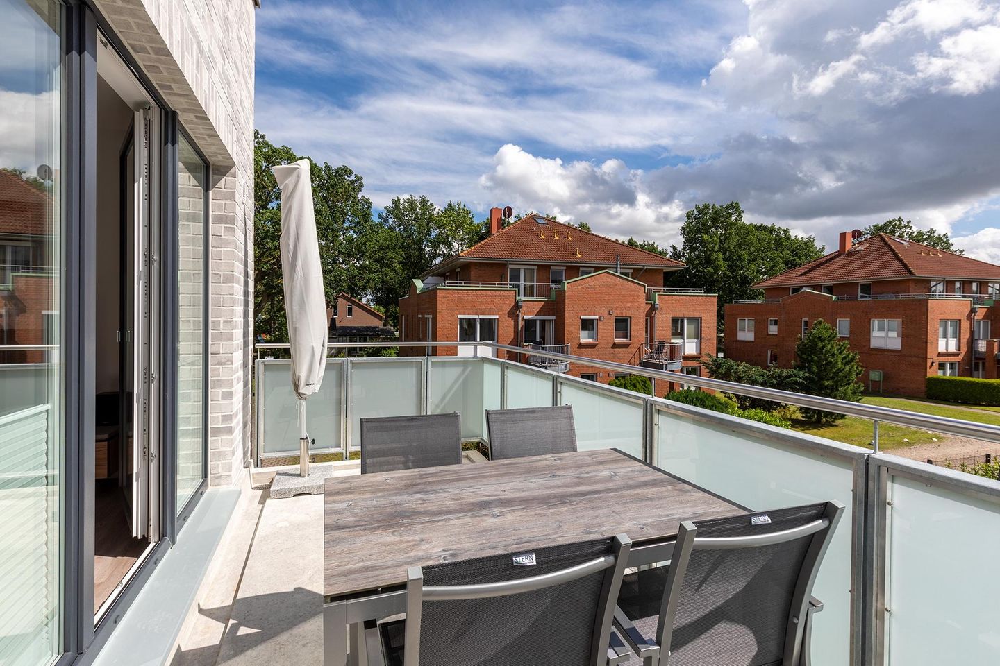 Aparthotel Ostseeallee Aparthotel Ostseeallee 5-43 Boltenhagen - Balkon in südöstlicher Lage