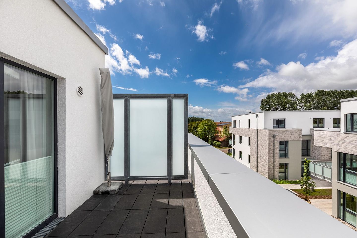 Aparthotel Ostseeallee Aparthotel Ostseeallee 5-47 Boltenhagen - Dachterrasse in Süd-West-Lage