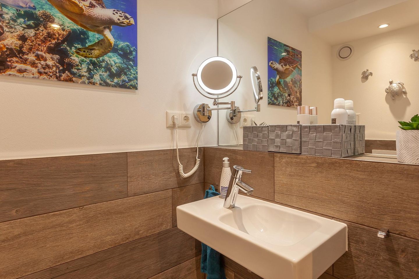 Haus Stubnitz Binz-Prora Haus Stubnitz "Meerzeit" 2.4 Rügen - Badezimmer mit Dusche