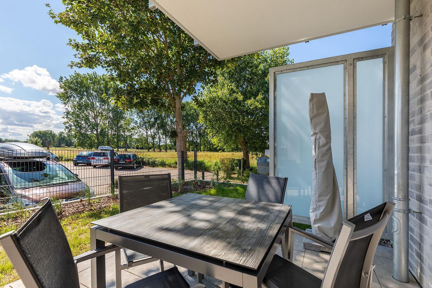 Aparthotel Ostseeallee Aparthotel Ostseeallee 3-20 Boltenhagen - Terrasse in Süd-West Lage