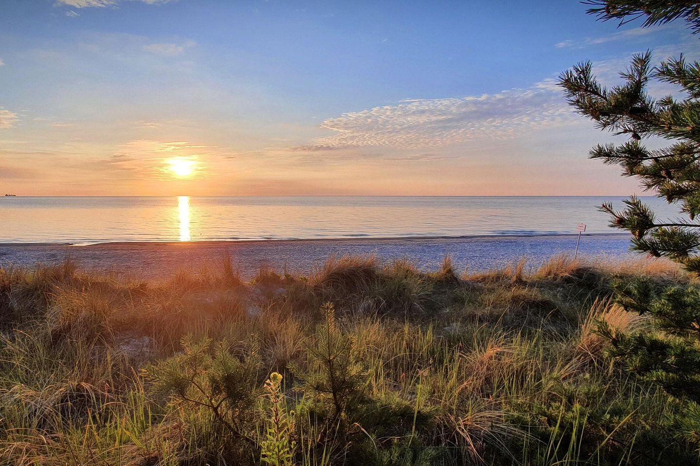  Haus Stubnitz Binz-Prora Rügen - Sonnenuntergang Ostsee