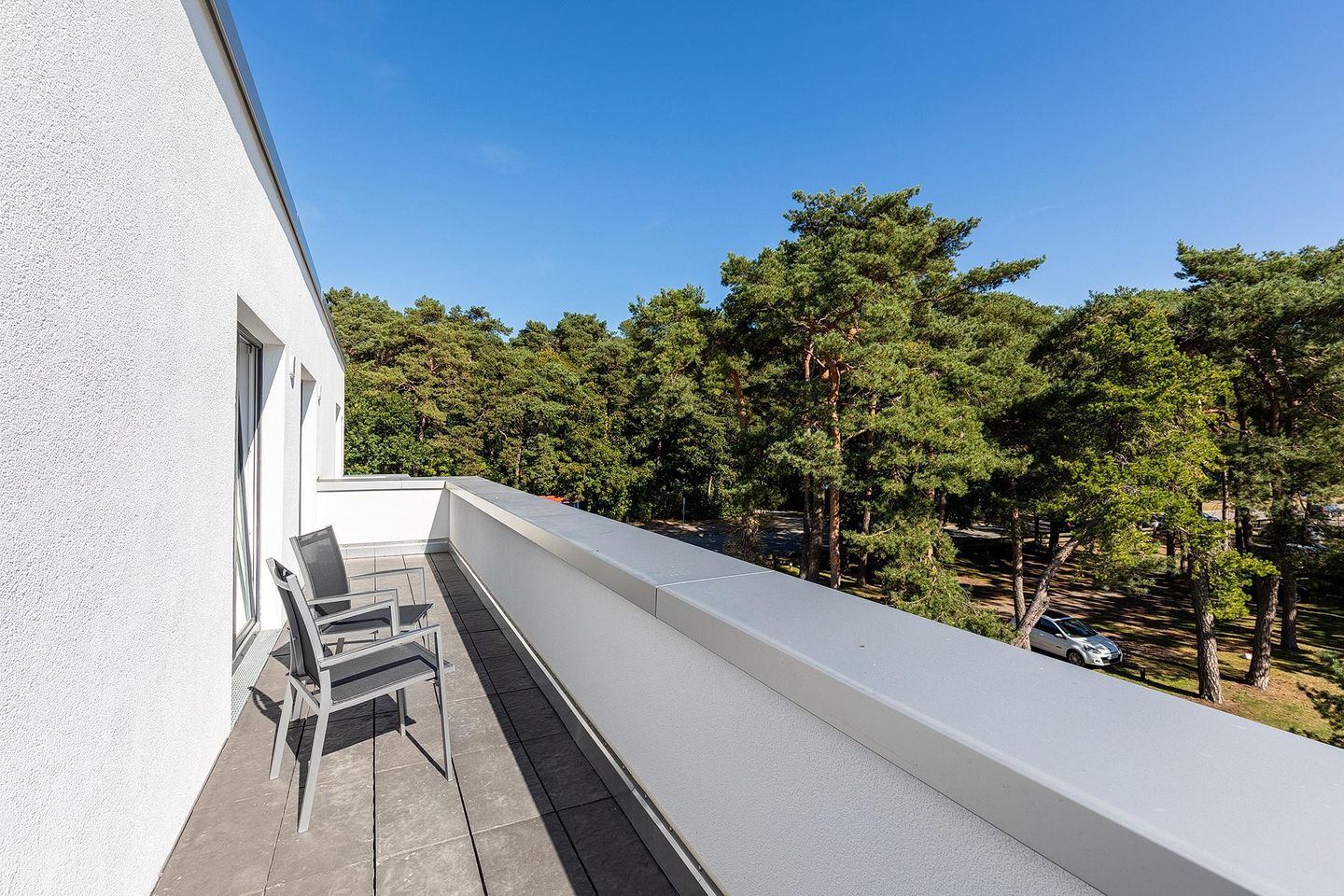 Aparthotel Ostseeallee Aparthotel Ostseeallee 5-46 Boltenhagen - Dachterrasse "2" mit Bestuhlung