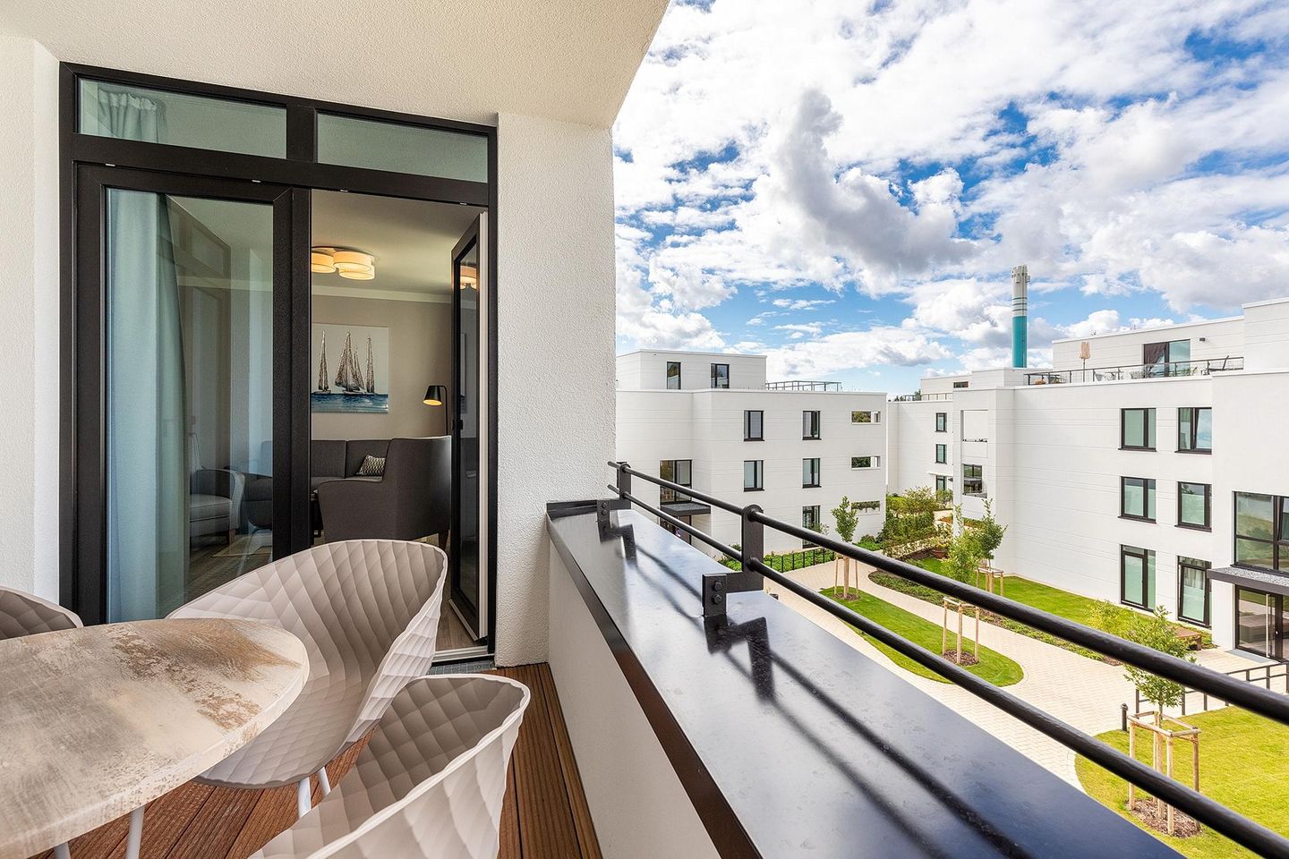 Godewindpark Travemünde Godewindpark Travemünde 3-03 Travemünde - Überdachte Loggia in West-Lage