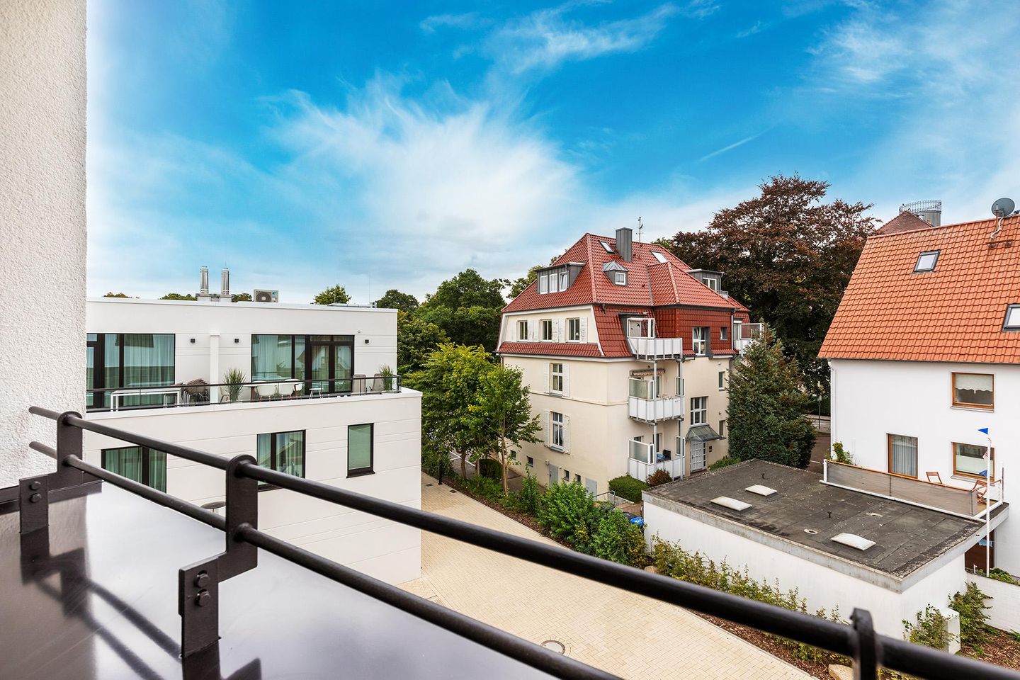 Godewindpark Travemünde Godewindpark Travemünde 2-18 Travemünde - Überdachte Loggia in Süd-Ost-Lage