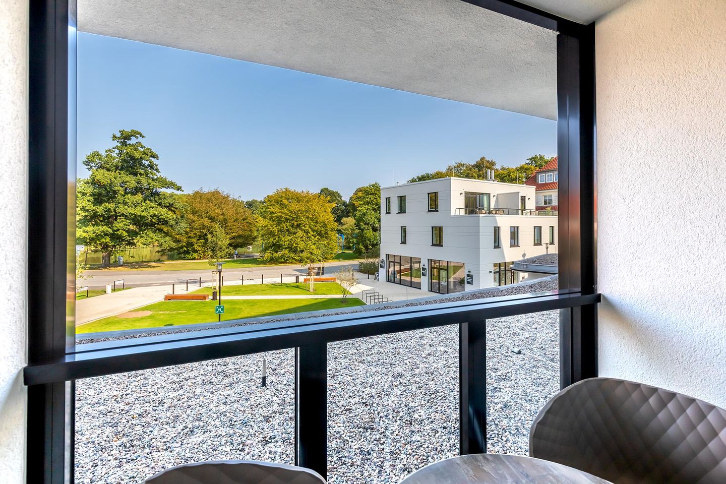 Godewindpark Travemünde Godewindpark Travemünde 1-08 Travemünde - Überdachte Loggia in Ost-Lage