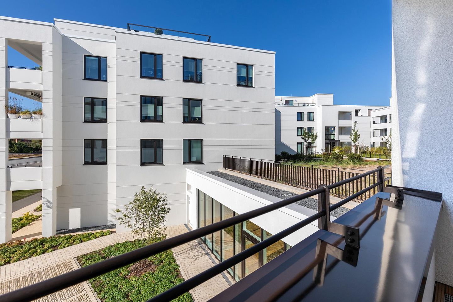 Godewindpark Travemünde Godewindpark Travemünde 1-13 Travemünde - Überdachte Loggia in Süd-West-Lage