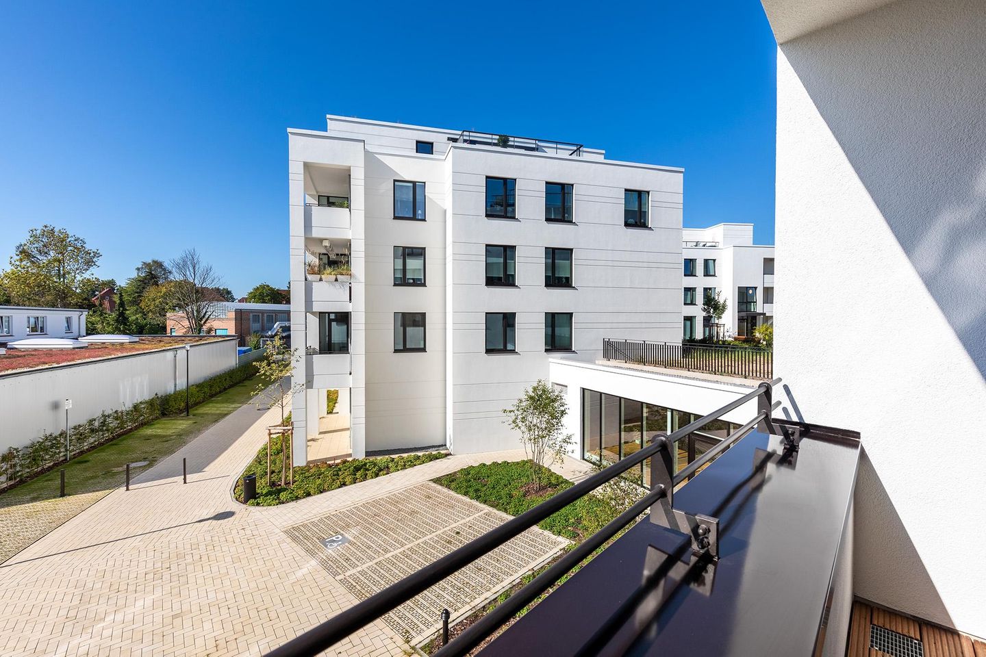 Godewindpark Travemünde Godewindpark Travemünde 1-15 Travemünde - Überdachte Loggia