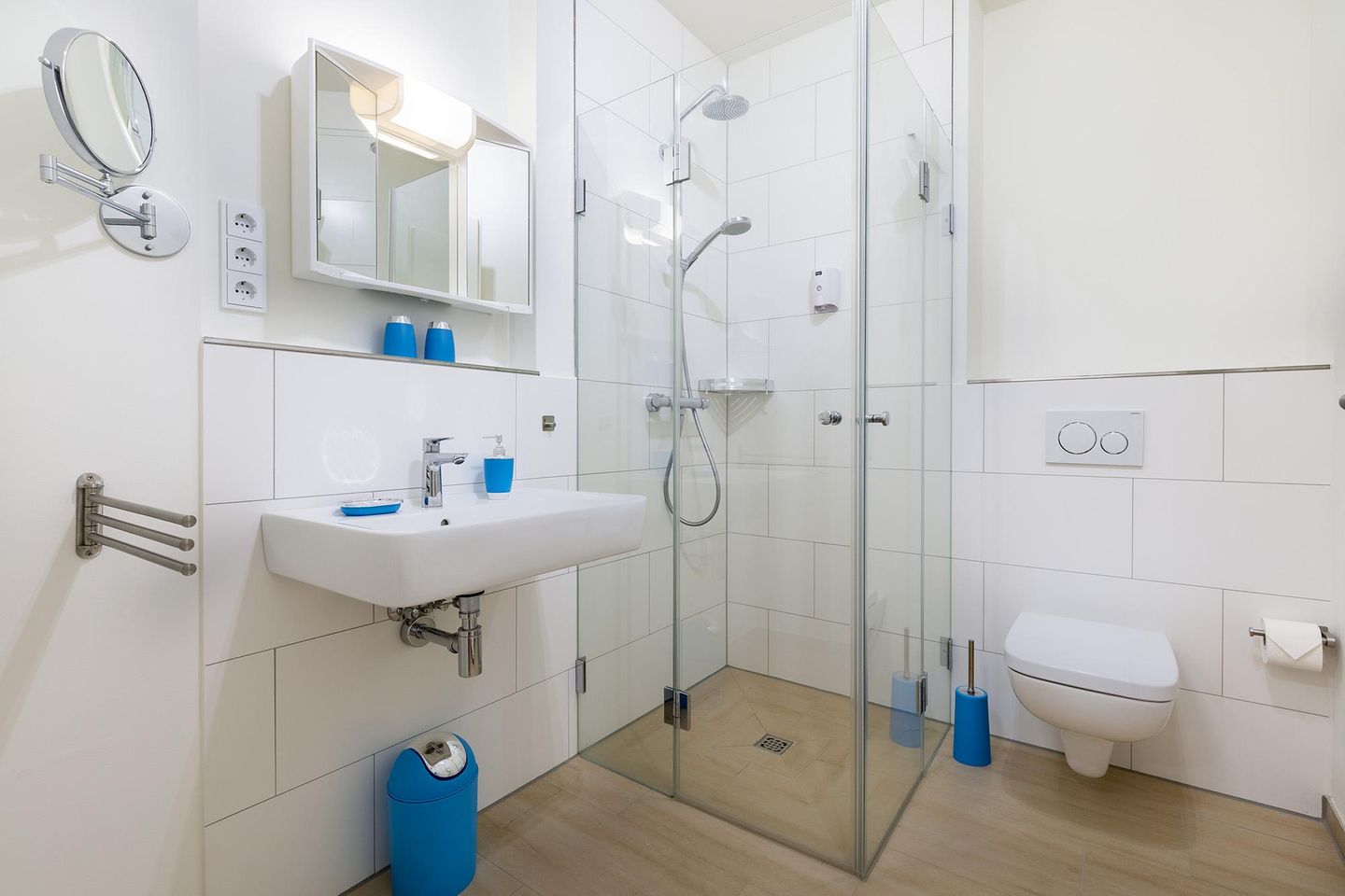 Godewindpark Travemünde Godewindpark Travemünde 2-02 Travemünde - Badezimmer "1" mit begehbarer Dusche