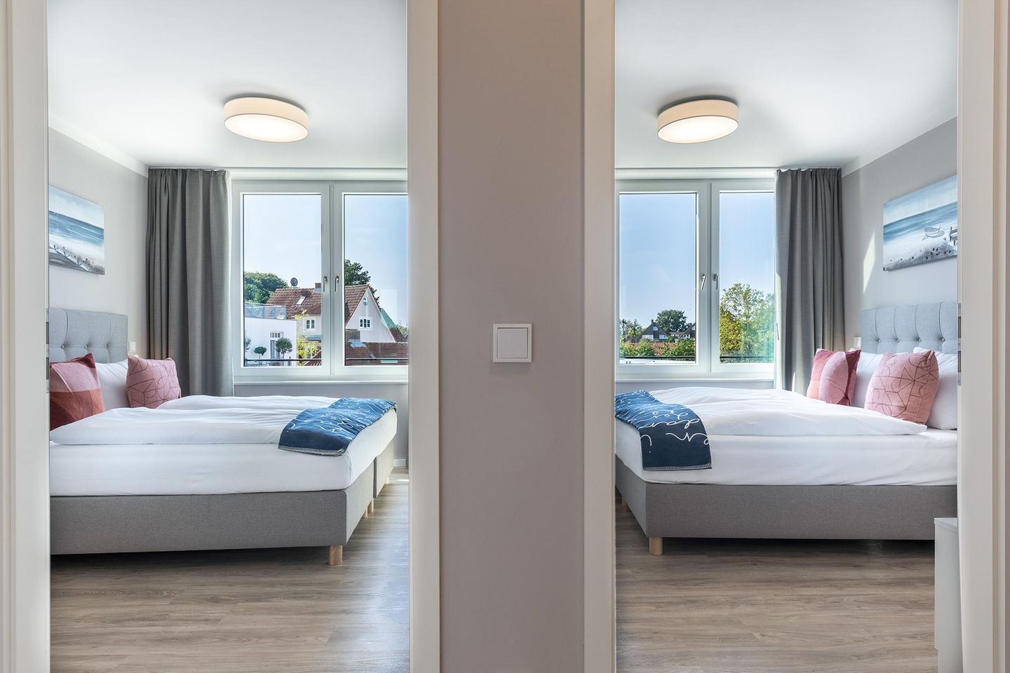 Godewindpark Travemünde Godewindpark Travemünde 2-17 Travemünde - Schlafzimmer "1" und Schlafzimmer "2"