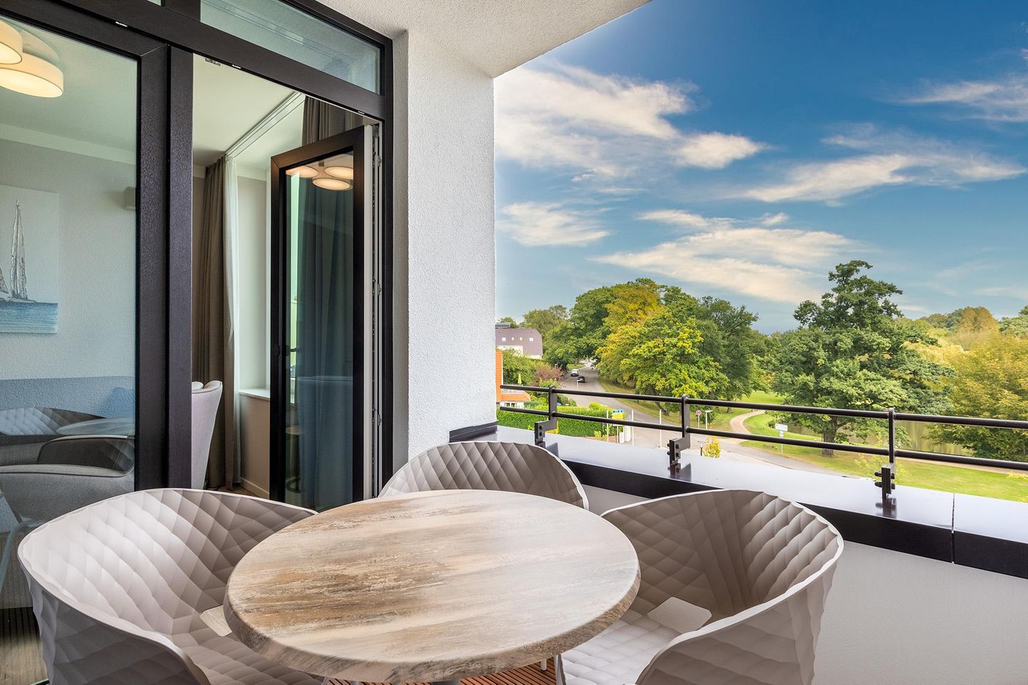 Godewindpark Travemünde Godewindpark Travemünde 3-14 Travemünde - Überdachte Loggia