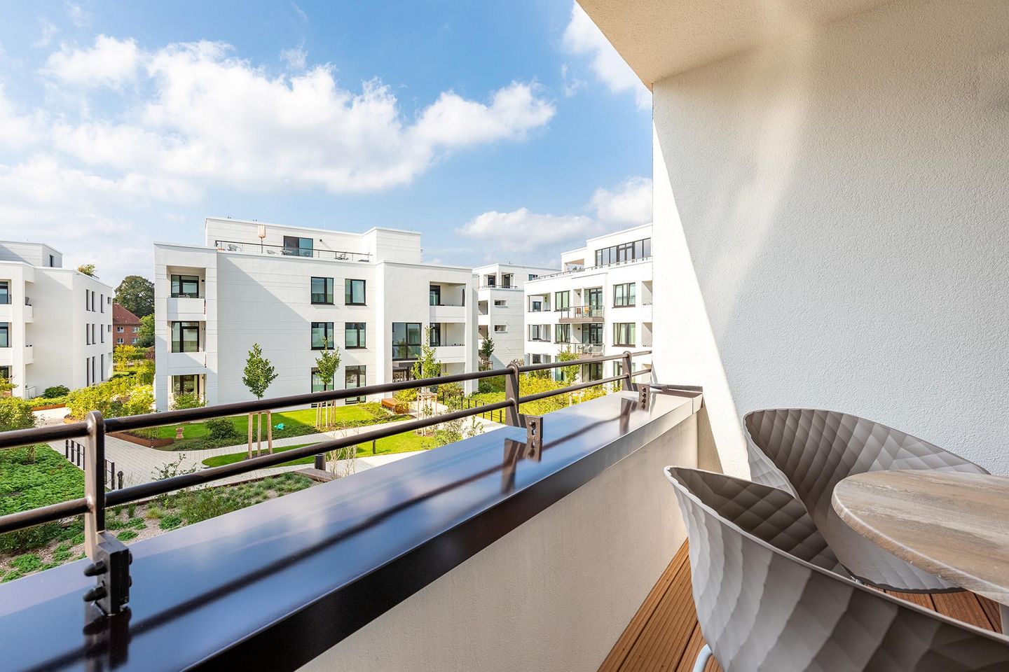 Godewindpark Travemünde Godewindpark Travemünde 2-09 Travemünde - Überdachte Loggia in West-Lage