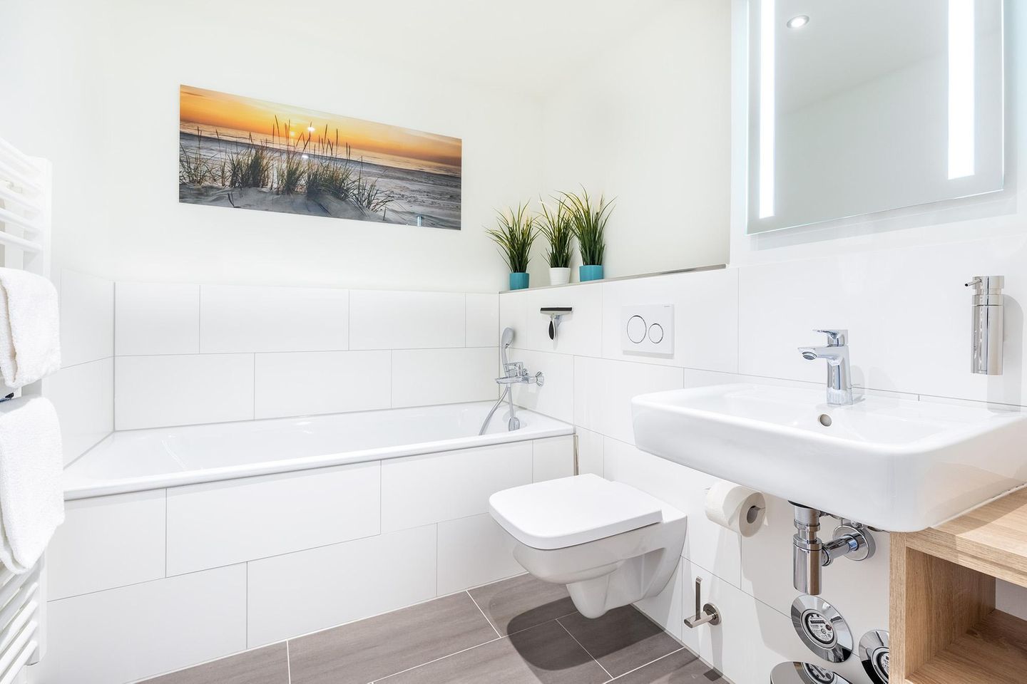 Godewindpark Travemünde Godewindpark Travemünde 3-01 Travemünde - Badezimmer "1" mit Badewanne