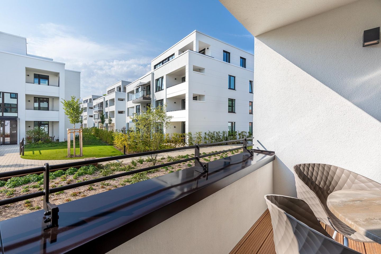 Godewindpark Travemünde Godewindpark Travemünde 1-05 Travemünde - Überdachte Loggia in West-Lage