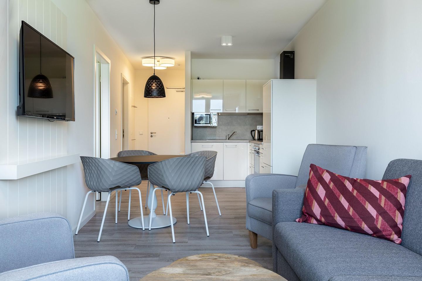 Godewindpark Travemünde Godewindpark Travemünde 2-10 Travemünde - Wohn-Essbereich mit offener Küche