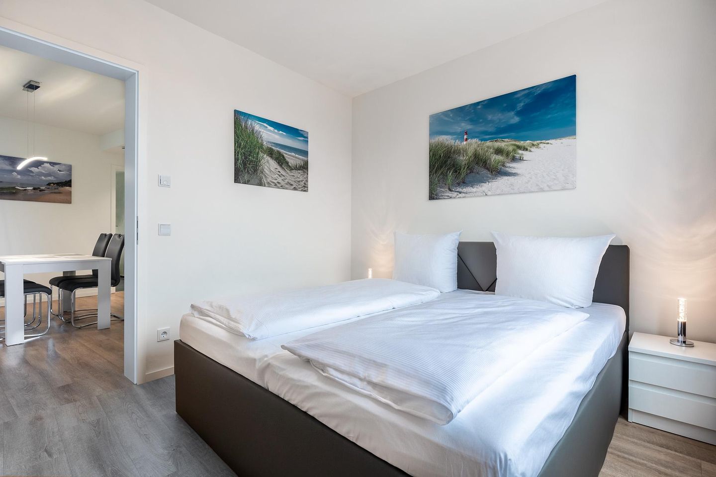 Godewindpark Travemünde Godewindpark Travemünde 3-02 Travemünde - Schlafzimmer "1" mit Zugang zum Wohn-Essbereich