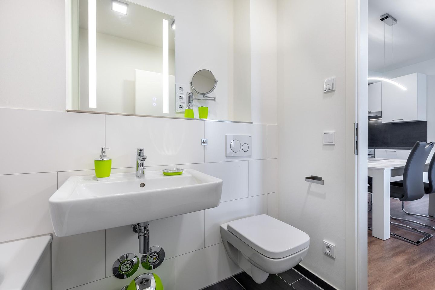 Godewindpark Travemünde Godewindpark Travemünde 3-02 Travemünde - Badezimmer "1" mit Waschtisch