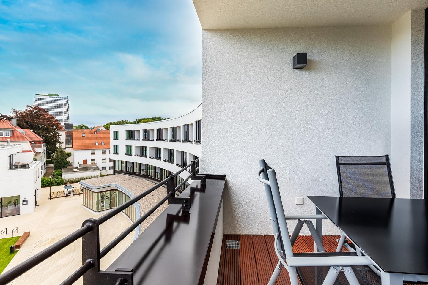 Godewindpark Travemünde Godewindpark Travemünde 3-02 Travemünde - Überdachte Loggia in nord-östlicher Lage