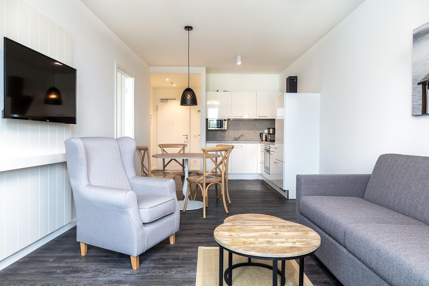 Godewindpark Travemünde Godewindpark Travemünde 3-13 Travemünde - Wohn-Essbereich mit offener Küche