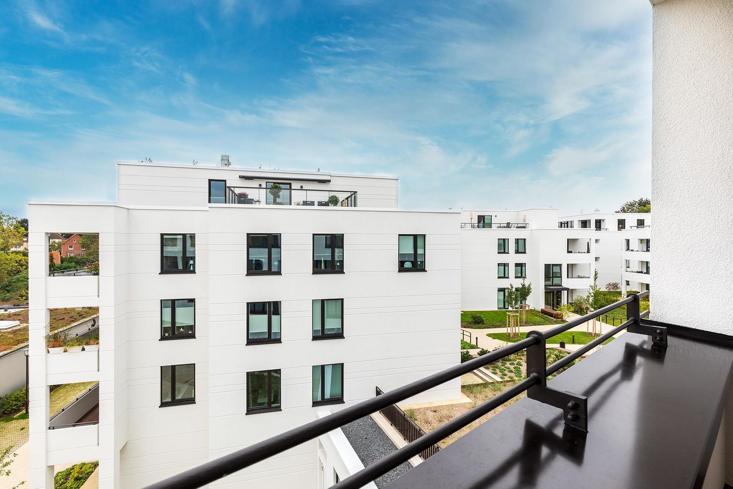 Godewindpark Travemünde Godewindpark Travemünde 3-13 Travemünde - Überdachte Loggia in Süd-West-Lage