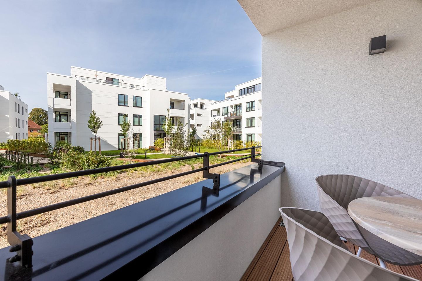 Godewindpark Travemünde Godewindpark Travemünde 1-09 Travemünde - Überdachte Loggia in West-Lage