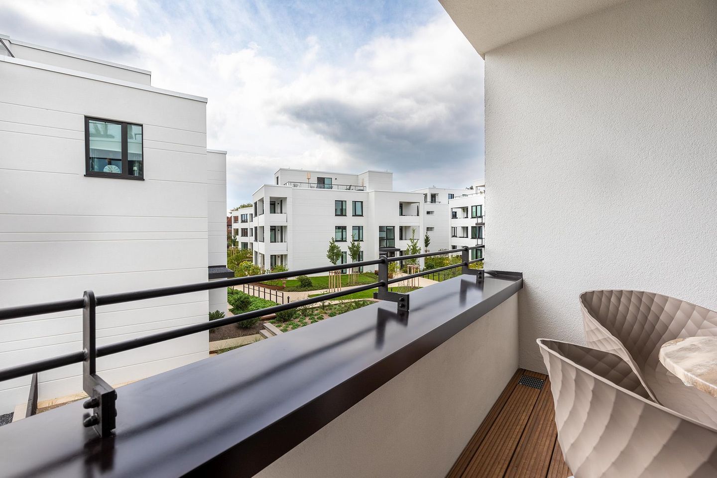 Godewindpark Travemünde Godewindpark Travemünde 2-11 Travemünde - Überdachte Loggia in Süd-West-Lage