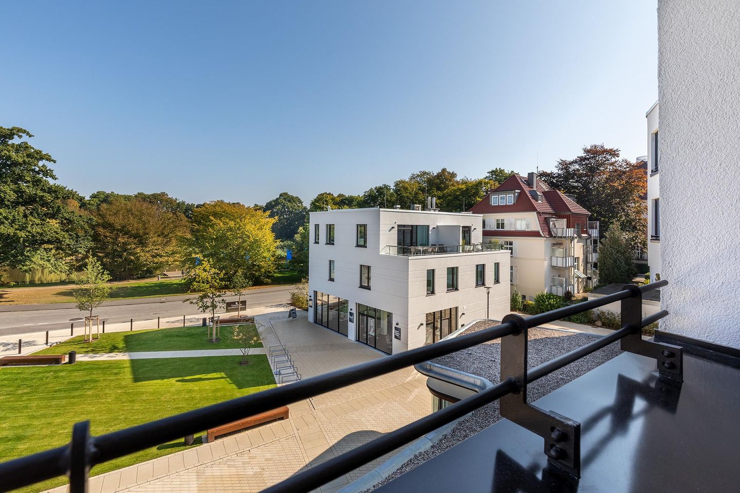 Godewindpark Travemünde Godewindpark Travemünde 2-12 Travemünde - Überdachte Loggia in Nord-Ost-Lage