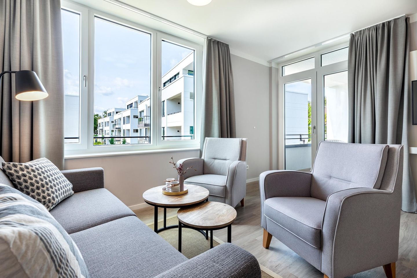 Godewindpark Travemünde Godewindpark Travemünde 2-03 Travemünde - Wohn-Essbereich mit Doppelschlafcouch