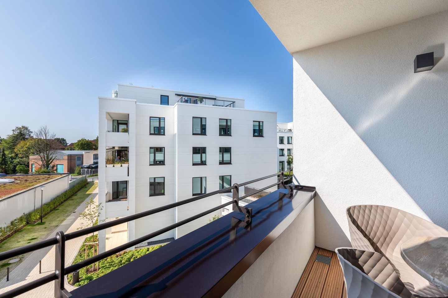 Godewindpark Travemünde Godewindpark Travemünde 2-15 Travemünde - Überdachte Loggia in Süd-West-Lage