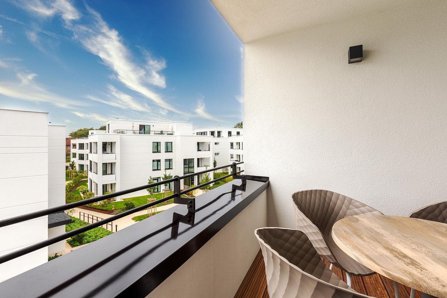 Godewindpark Travemünde Godewindpark Travemünde 3-11 Travemünde - Überdachte Loggia in Süd-West-Lage