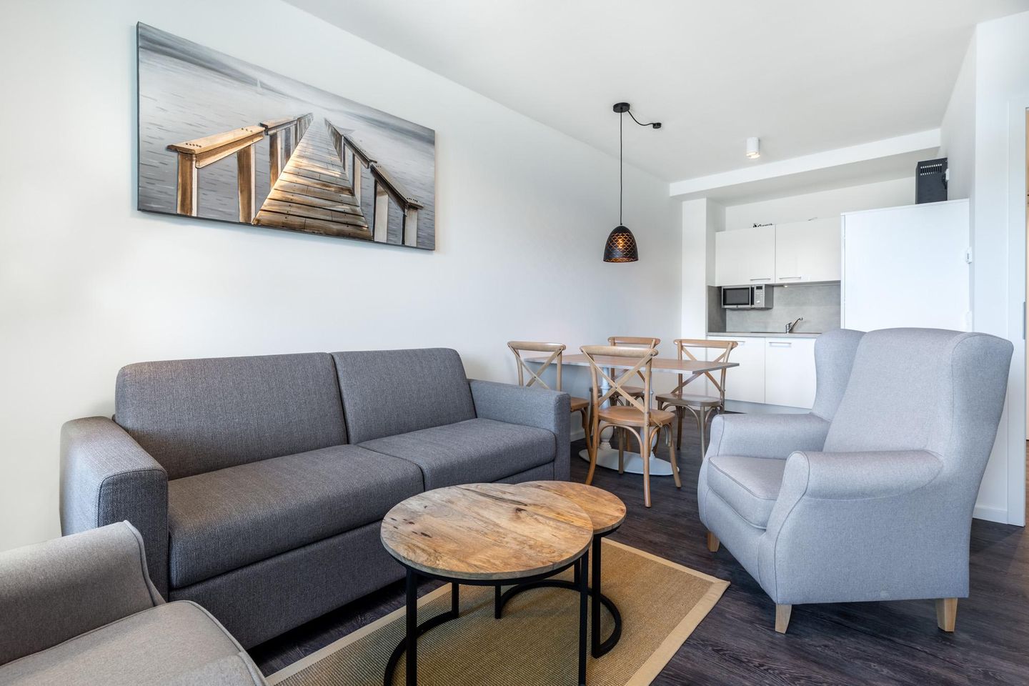 Godewindpark Travemünde Godewindpark Travemünde 3-17 Travemünde - Wohn-Essbereich mit offener Küche