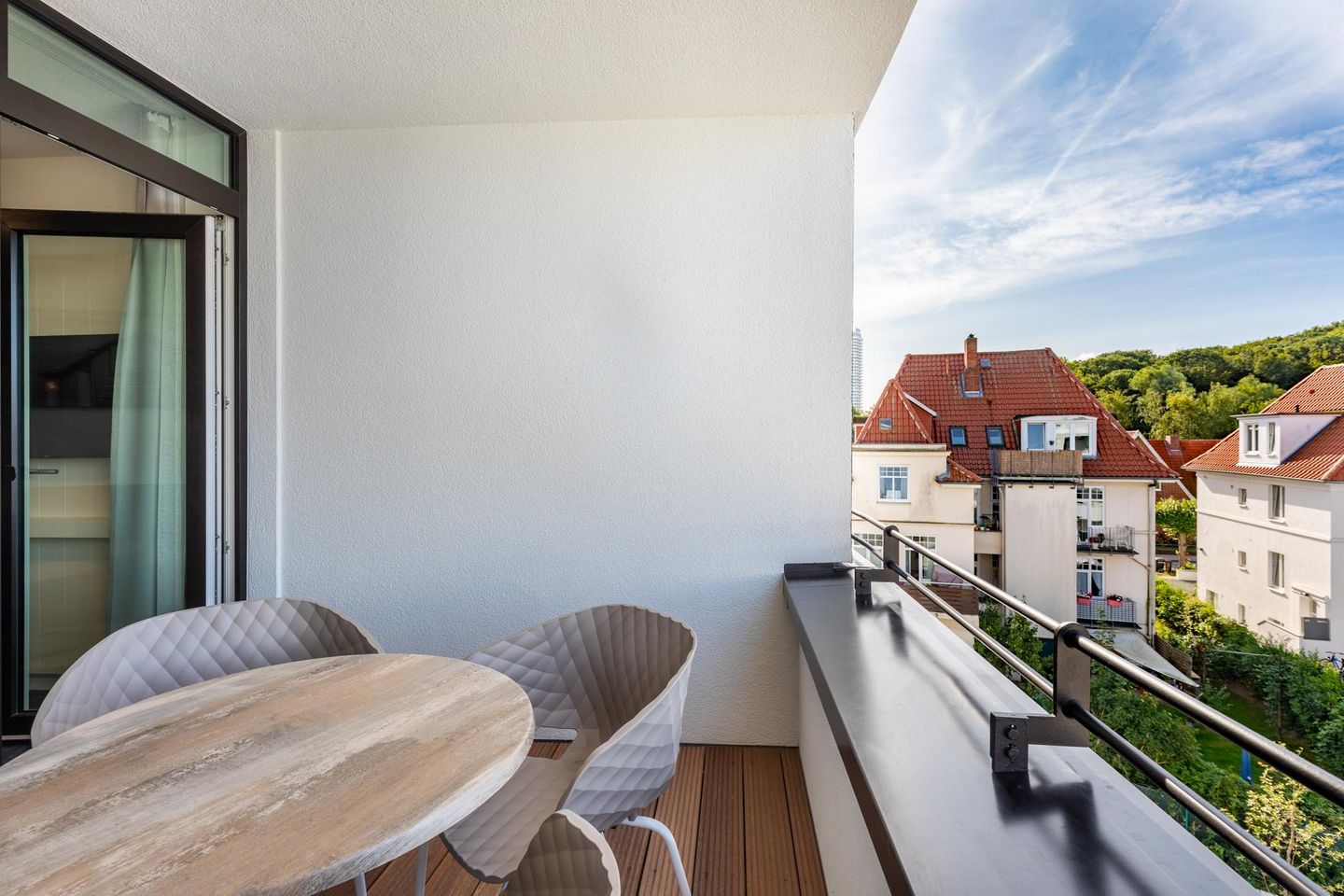 Godewindpark Travemünde Godewindpark Travemünde 3-17 Travemünde - Überdachte Loggia in südwestlicher Lage