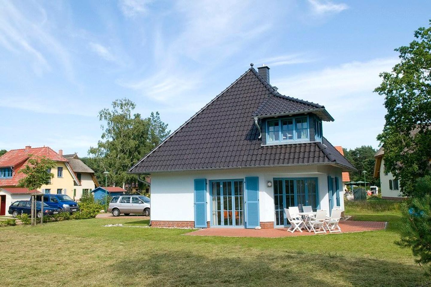  Dünenresidenz Glowe Rügen - Terrasse