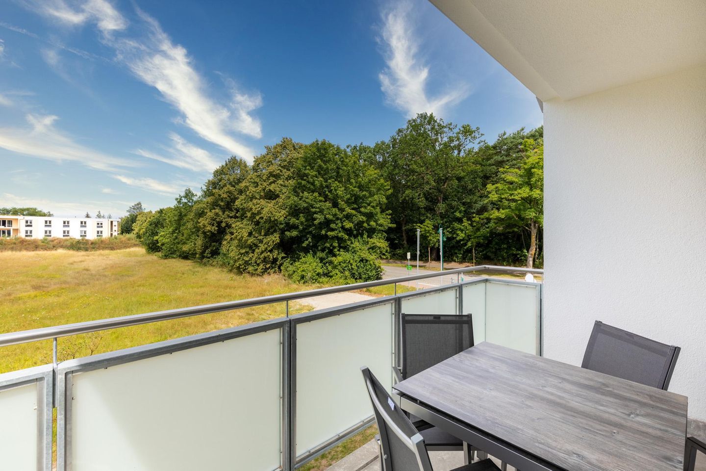 Aparthotel Ostseeallee Aparthotel Ostseeallee 1-04 Boltenhagen - Balkon in Süd-West Lage