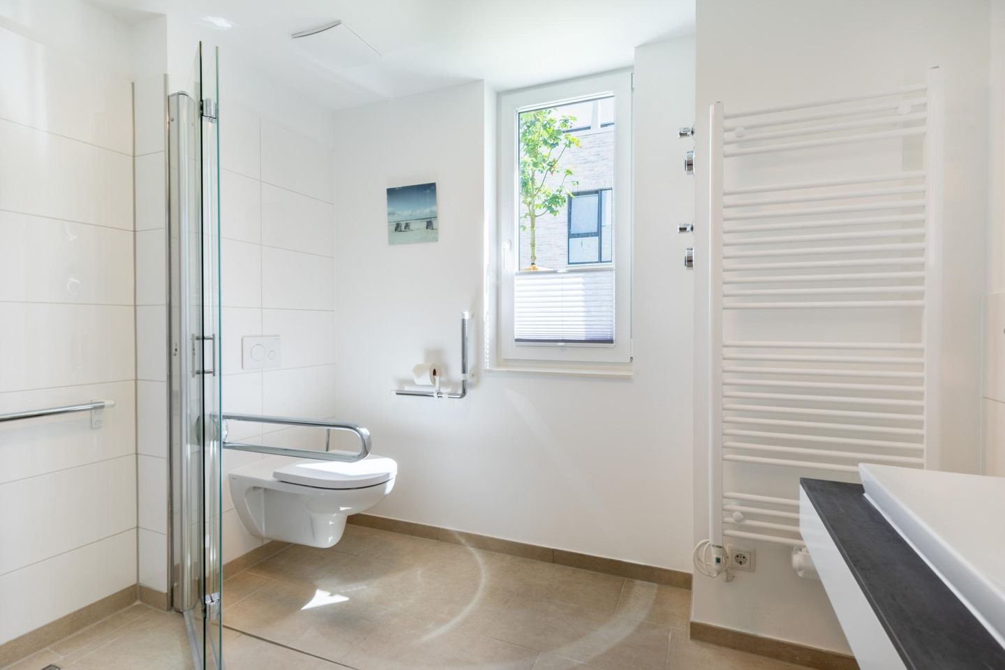 Aparthotel Ostseeallee Aparthotel Ostseeallee 2-08 Boltenhagen - Badezimmer mit WC