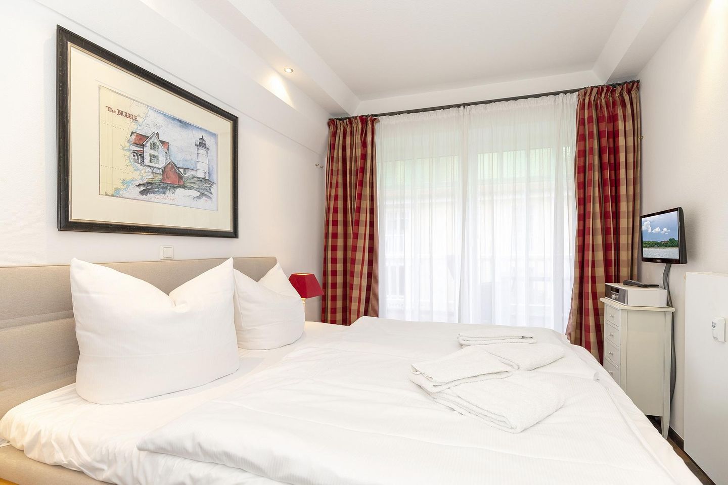 Dünenschloss Dünenschloss 3-05 Kühlungsborn - Schlafzimmer mit Doppelbett