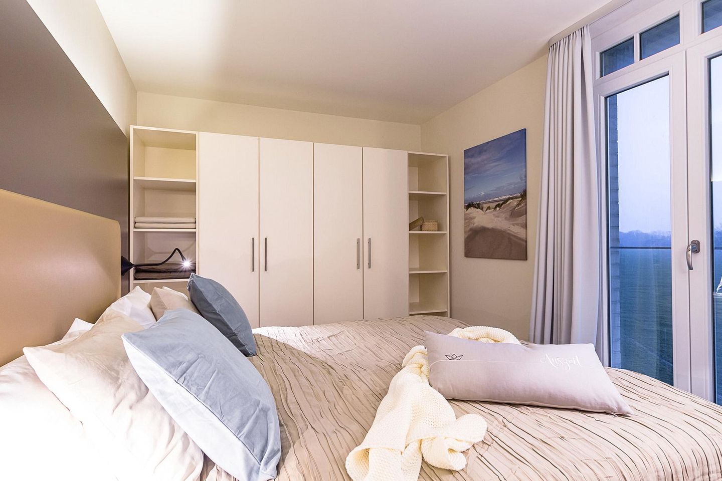 Resort Deichgraf Resort Deichgraf 31-09 Wremen - Schlafzimmer mit Doppelbett