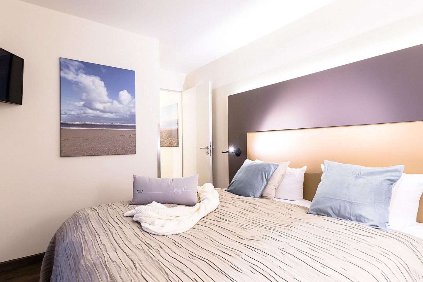 Resort Deichgraf Resort Deichgraf 31-09 Wremen - Schlafzimmer mit Doppelbett