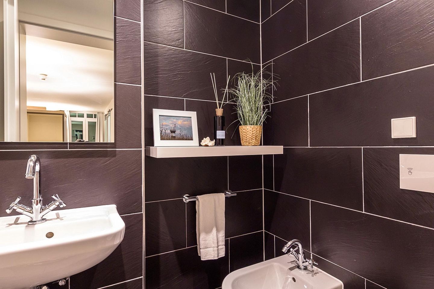 Resort Deichgraf Resort Deichgraf 31-09 Wremen - Badezimmer mit Dusche